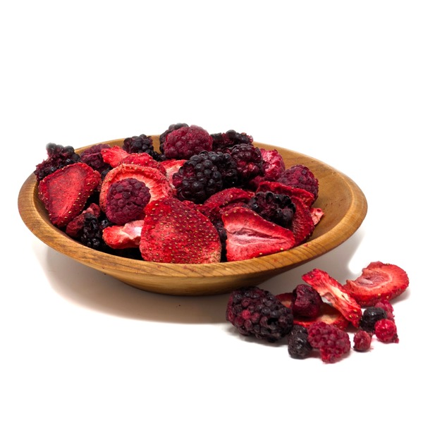 11 Waldbeeren Gefriergetrockentoffen